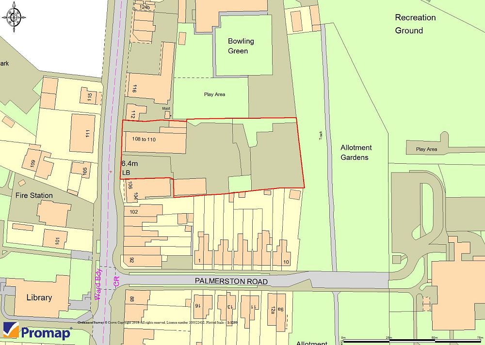 Development land for sale: Land to the rear of 108-110 Elm Grove ...