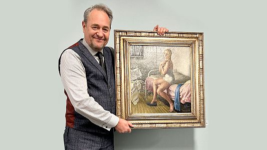 Remarkable result for British art as Laura Knight’s 'Dressing' achieves £62,000 at auction