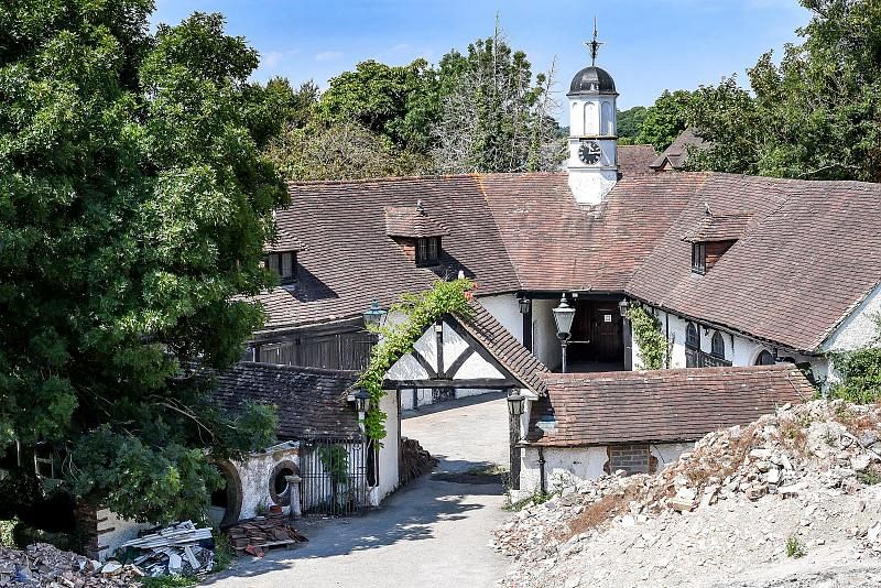 Former stables/barns for the main residence, Poynings